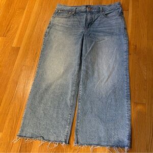 J. Crew Light Blue Wide Leg Jeans